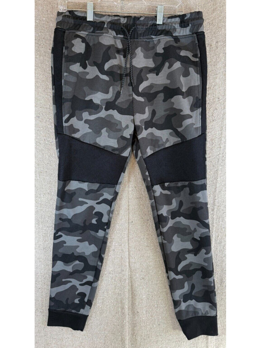 Mens Sz Large Southpole Camo Jogger Pants Drawstrings